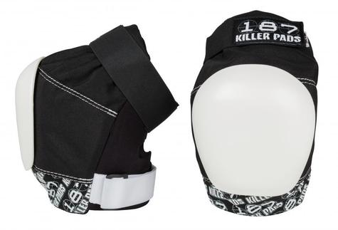 187 Killer Pads PRO Knee Black /White